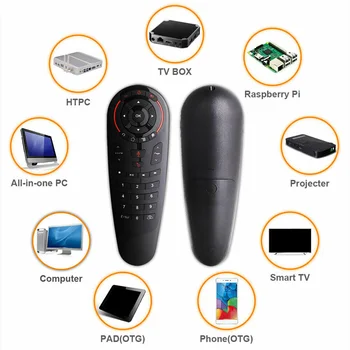 Înlocuitor pentru Android TV Box de la Distanță de control 2.4 G Wireless de Voce Air Mouse Giroscop Senzor Inteligent de la Distanță