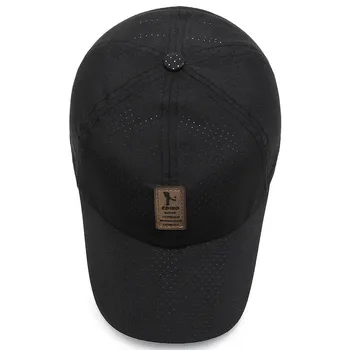 Șapcă de Baseball pentru Bărbați Reglabil Capac Uscare Rapidă Liber Casual Plasă de Pălării Solid de Culoare Moda Snapback Vara Toamna Pălărie