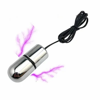 Șoc Electric metalic mini sari Ou glonțul corp masaj pizde medical electro sex jucărie erotică pentru femei
