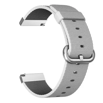 Țesute Nylon curea de Ceas Curea Pentru Huami Amazfit Ritmul Ceas Inteligent de Înlocuire Brățară brățară curea Bucla 22mm nailon watchband
